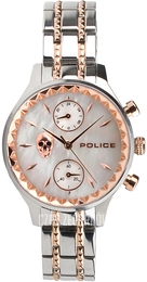 Police Banff Biały/Stal Ø34 mm PL16075BSTR.28M