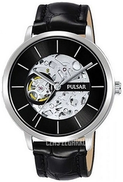 Pulsar Business Czarny/Skóra Ø42 mm P8A003X1