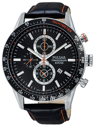 Pulsar Czarny/Skóra Ø45 mm PF8441X1