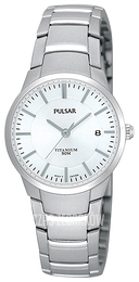 Pulsar Dress Biały/Tytan Ø26 mm PH7129X1