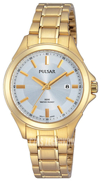 Pulsar Dress Srebrny/Stal w odcieniu złota Ø30 mm PH7372X1