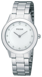 Pulsar Biały/Stal Ø30 mm PM2031X1