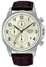 Pulsar Sport Kremowy/Skóra Ø43 mm PM3071X1