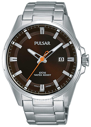 Pulsar Dress Brązowy/Stal Ø43 mm PS9507X1