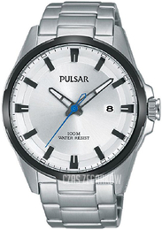 Pulsar Srebrny/Stal Ø42 mm PS9511X1