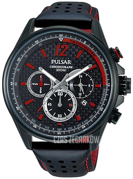 Pulsar Sport Czarny/Skóra Ø44 mm PT3547X1