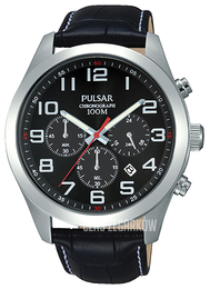 Pulsar Czarny/Skóra Ø44 mm PT3667X1