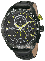 Pulsar Sport Czarny/Skóra Ø45 mm PW4009X1