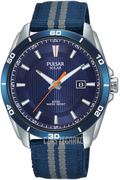 Pulsar Niebieski/Tkanina Ø40 mm PX3177X1