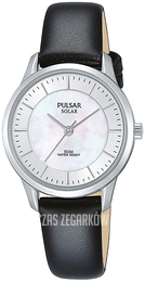 Pulsar Solar Biały/Skóra Ø29 mm PY5043X1