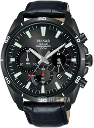 Pulsar Regular Czarny/Skóra Ø44 mm PZ5063X1