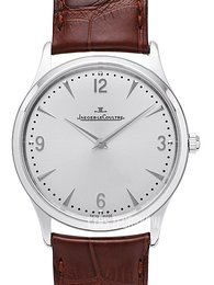 Jaeger LeCoultre Master Control Master Ultra Thin Srebrny/Skóra Ø38 mm 1348420