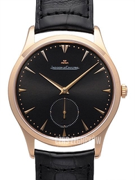 Jaeger LeCoultre Master Control Master Ultra Thin Czarny/Skóra Ø40 mm 1352470