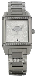 Jaeger LeCoultre Reverso Squadra Lady Duetto Srebrny/Stal 42.5x28 mm 7058120
