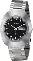 Rado Diastar Original Czarny/Stal Ø35.1 mm R12391153
