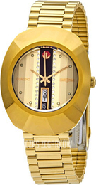 Rado Diastar Original Wielokolorowy/Stal w odcieniu złota Ø35 mm R12413343