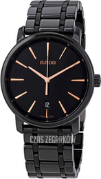 Rado Diamaster Czarny/Czeramiczna Ø40 mm R14066152