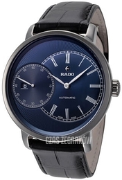 Rado Diamaster Niebieski/Skóra Ø43 mm R14129206