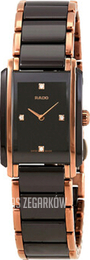 Rado Integral Czarny/Stal w kolorze różowego złota R20201712