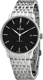 Rado Coupole Czarny/Stal Ø38 mm R22860154