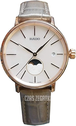 Rado Coupole Biały/Skóra Ø34 mm R22885945