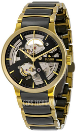 Rado Centrix Szkieletowa tarczy/Stal w odcieniu złota Ø38 mm R30180162