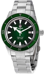Rado Captain Cook Zielony/Stal Ø42 mm R32105313