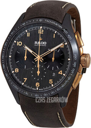 Rado Hyperchrome Czarny/Skóra Ø45 mm R32168155