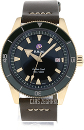 Rado Captain Cook Zielony/Skóra Ø42 mm R32504315