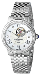 Raymond Weil Maestro Biały/Stal Ø30 mm 2627-STS-00965