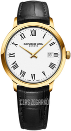 Raymond Weil Toccata Biały/Skóra Ø39 mm 5485-PC-00300