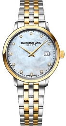 Raymond Weil Toccata Biały/Stal Ø29 mm 5985-STP-97081