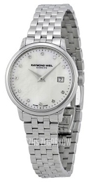 Raymond Weil Raymond Toccata Biały/Stal Ø29 mm 5988-ST-97081