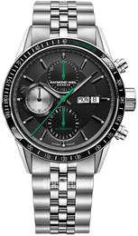 Raymond Weil Freelancer Czarny/Stal Ø42 mm 7731-ST1-20321