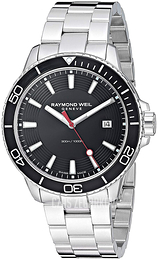 Raymond Weil Tango Czarny/Stal Ø42 mm 8260-ST1-20001