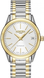 Roamer Monza Superior 3H Ladies Srebrny/Stal Ø30 mm 508856-47-15-51