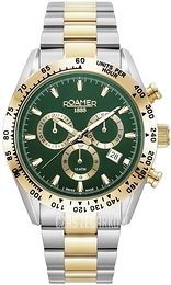 Roamer Monza Monza 100 Zielony/Stal Ø42 mm 850837-47-75-20