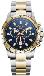 Roamer Monza Rimini Niebieski/Stal Ø45 mm 861837-47-45-20