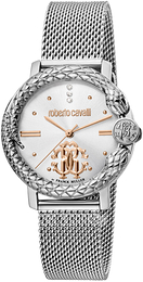 Roberto Cavalli by Franck Muller Aion Time Srebrny/Stal Ø34 mm RV2L057M0051