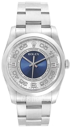 Rolex Oyster Perpetual Srebrny/Stal Ø36 mm 116000/3