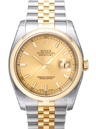 Rolex Datejust 36 Szampański/Stal Ø36 mm 116203-0142