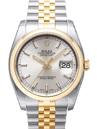 Rolex Datejust 36 Srebrny/Stal Ø36 mm 116203-0143