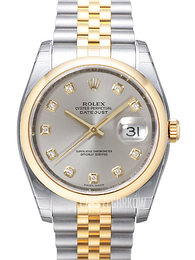 Rolex Datejust 36 Srebrny/Stal Ø36 mm 116203-0176