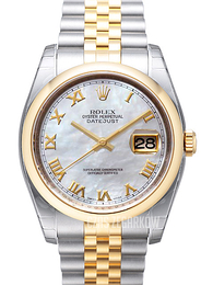 Rolex Datejust 36 Biały/Stal Ø36 mm 116203-0164