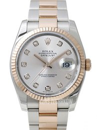 Rolex Datejust 36 Srebrny/Stal Ø36 mm 116231-0074