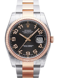 Rolex Datejust 36 Czarny/Stal Ø36 mm 116231-0066