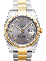 Rolex Datejust 36 Srebrny/Stal Ø36 mm 116233-0180