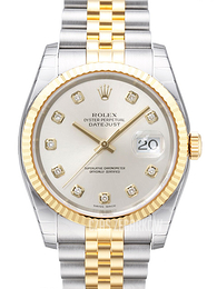 Rolex Datejust 36 Srebrny/Stal Ø36 mm 116233-0157