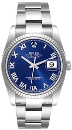 Rolex Datejust 36 Niebieski/Stal Ø36 mm 116234-0133