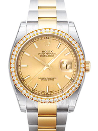 Rolex Datejust 36 Szampański/Stal Ø36 mm 116243-0030